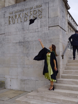 Oh no yet another hat throwing picture.